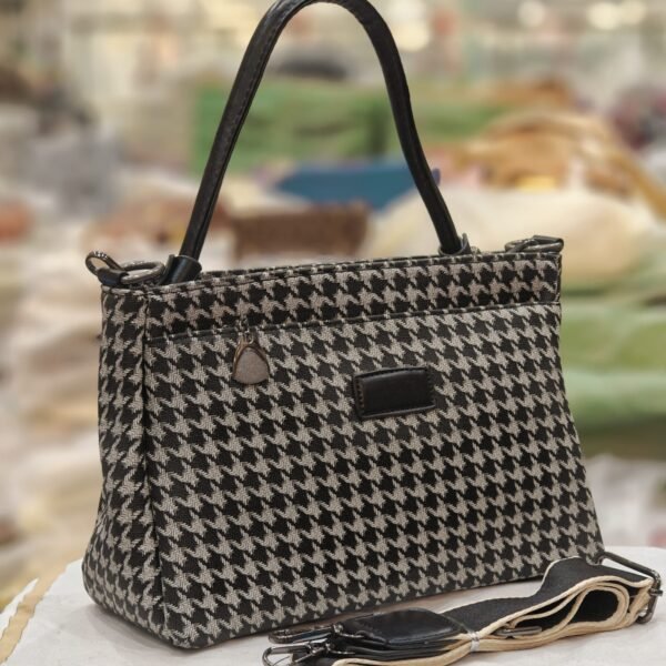 Women's Checked Tote Bag
