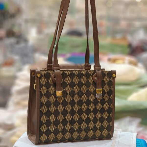 Diamond Textured Sling Bag